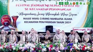 JUARA 1  AL  AZHAR DESA PULUTAN  FESTIVAL HADROH PENAWANGAN 2024 [upl. by Timofei64]