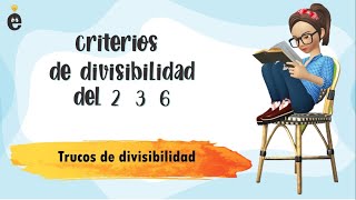 criterios de divisibilidad del 2 3 y 6  3° de primaria [upl. by Krenn]