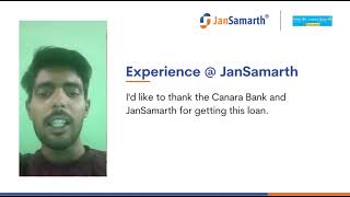 Pradhan Mantri Mudra Yojana scheme  JanSamarth Portals Testimonial 379 [upl. by Brandyn]