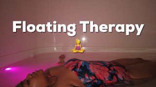 Chile I Tried FLOAT THERAPY in a SENSORY DEPRIVATION TANK 😳😳😳 Vlog [upl. by Brandie105]