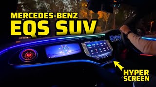 MercedesBenz EQS SUV Full Review  Luxury Powerful amp 500km Range [upl. by Rezeile]