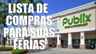 O que comprar no Publix para suas férias [upl. by Nalani]