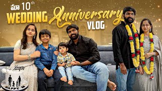 10th Wedding Anniversary Vlog voiceofvasapitta [upl. by Nerehs772]