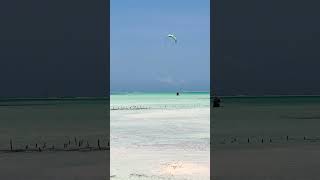 Jambiani Beach while tide withdrawing travel jambianibeach tanzania zanzibar занзибар [upl. by Aerdma]