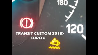 FORD TRANSIT CUSTOM AD BLUE FIX [upl. by Kari]