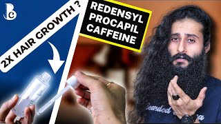 Redensyl Procapil Caffeine  Does It Cause Hair Growth  Bearded Chokra [upl. by Alano]