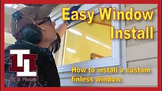 Easy Finless or Flangeless Window Install [upl. by Barnaba]