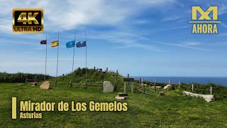 MIRADOR DE LOS GEMELOS VILLAVICIOSA  ASTURIAS A VISTA DE DRON [upl. by Edroi984]