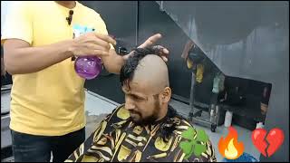 bal kaatne walatakla natoktakla song reactionhair chopped off short forcedtakla nice ASMR🍀🔥💔 [upl. by Yekim]