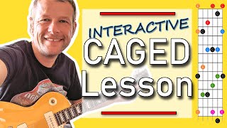 Mastering the CAGED System  How to use it and why you need to know it  Guitar Lesson [upl. by Eugenio627]