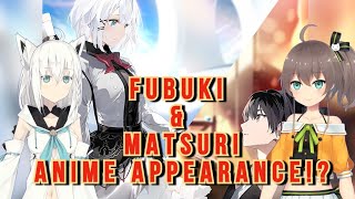 Fubuki amp Matsuri Anime Appearance Tantei wa Mou ShindeiruThe Detective Is Already Dead [upl. by Kissiah25]