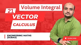 Volume Integral  ENGINEERING MATHS  BY ALTAMASH SIR PART NO 21 [upl. by Thayne]