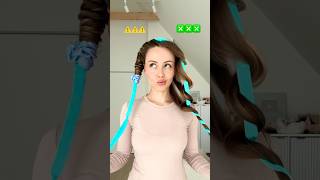 Tutorial for Heatless curls 😍 hairtok easycurls hairstyle hairtutorial voluminouscurls [upl. by Skilken]