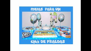 Ideias de chá de fraldas parte 1 [upl. by Theron]