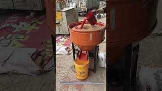 Process Of Using A Good Pot To Mix Wheat Seeds With Pesticide [upl. by Gnni657]