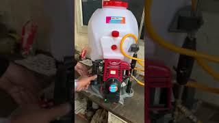 Brass Knapsack Self start 4s power sprayer Automatic [upl. by Ytissahc675]