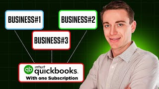 How To Manage Multiple Businesses In ONE Subscription Quickbooks Online [upl. by Esilahs176]