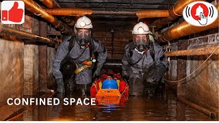 what is the confined space  confined space entry [upl. by Ellevart]