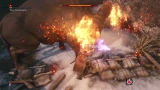 Sekiro  Shura Ending No Ninjutsu No Skills Hitless Run [upl. by Aleiram333]