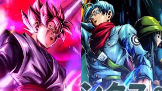 LEGENDARY FINISH SCYTHE ROSE amp TRUNKSMAI DUO UNIT ART REVEALED DBL TRAILER  Dragon Ball Legends [upl. by Bergerac]