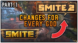 We changed every God in Smite for Smite 2… Part 1 [upl. by Irrek]