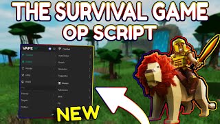 NEW The Survival Game OP Script PASTEBIN 2024 [upl. by D'Arcy474]