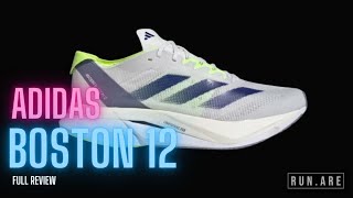 ADIDAS BOSTON 12  A Super Trainer without the SUPER Price First Impressions Review [upl. by Esinnej]