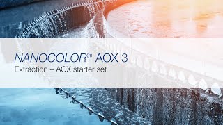 How to perform NANOCOLOR® AOX tube tests – Part 1 Manual extraction [upl. by Ecnesse]