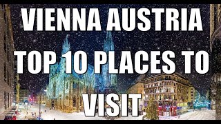 Vienna Austria Top 10 Places To Visit facts travel europe [upl. by Ireg]