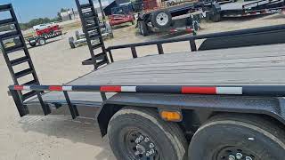 2023 texline 83 x 24 Flatbed Trailer [upl. by Notslah671]