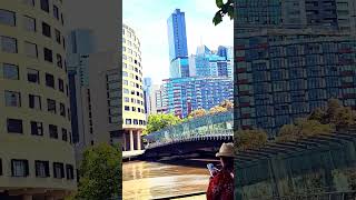 Yarra river Views Melbourne shortsvedios travel photography victoria [upl. by Tebasile]