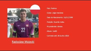 Radoslaw Majecki AS Monaco  Legia Highlights [upl. by Genesia]