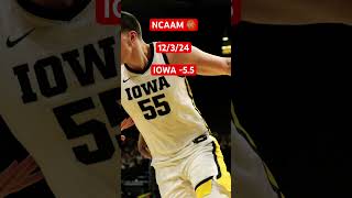 Northwestern vs Iowa prediction cbb ncaam ncaabasketball iowa hawkeye collegebasketball [upl. by Odnalo]