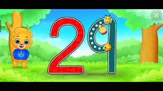 123 Numbers By RV APPStudios English  Learn Number Counting 123456789 babylearningvideos [upl. by Tacye]