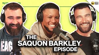 Saquon Barkley on Eagles Signing Real Value of Running Backs and Squatting More Than Jalen  Ep 83 [upl. by Fabria]