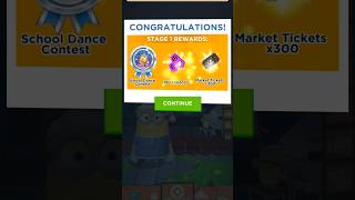 💖 School Dance CONTEST Stage 1 Box Open In Minion Rush 💞 [upl. by Huxham]