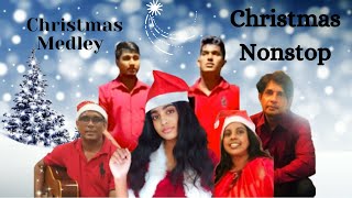 sinhala english christmas nonstop  sinhala naththal geethika  christmas songs sinhala nonstop [upl. by Ambrogino]