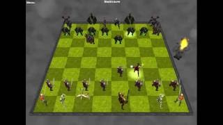 Chess 3D AR Vuforia Chess3D BattleChess Chess3DAnimation [upl. by Aicelef209]