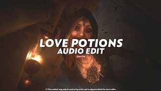 love potions tiktok version  bj lips amp princess paparazzi  edit audio [upl. by Karissa]