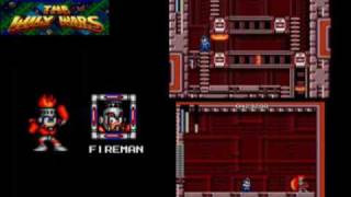 Mega Man The Wily Wars  Fire Man Mega Man [upl. by Oicam975]