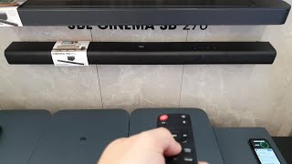 JBL Cinema SB550 31Channel Dolby Audio Soundbar 2024  Unboxing and Bass Sound Test🔥💥 [upl. by Alic]