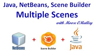 Java NetBeans Scene Builder  Multiple Scenes [upl. by Otilopih]