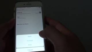 iPhone 7 How to Show  Hide Email Preview on Lock Screen [upl. by Emlin268]