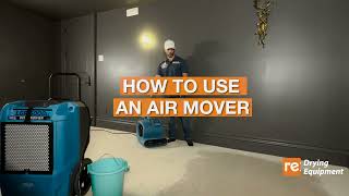 How to use Air Movers  Fans [upl. by Kuska]