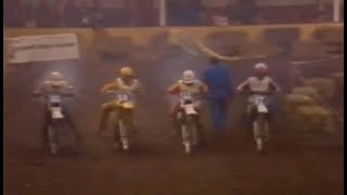 1981 Indoor MotoX Speedway [upl. by Noeht902]