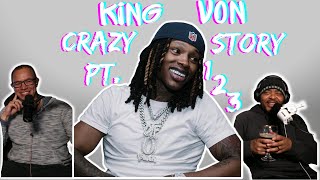 Who Has a STORY CRAZIER than THIS King Von Crazy Story Pt 123 Reaction [upl. by Maidie]