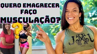 Quero emagrecer tenho que fazer musculação 👙👙 [upl. by Roseanna439]