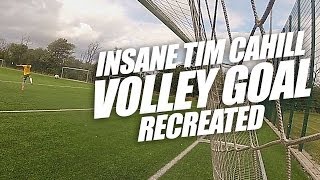 INSANE Tim Cahill Volley Goal vs the Netherlands RECREATED  World Cup with Unisport [upl. by Gievlos]