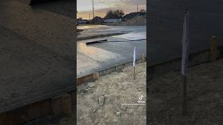 Worst broomed finish CONCRETE💯WOW [upl. by Einor]