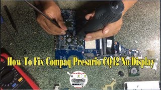 How To Fix Compaq Presario CQ42 No Display [upl. by Cerell]